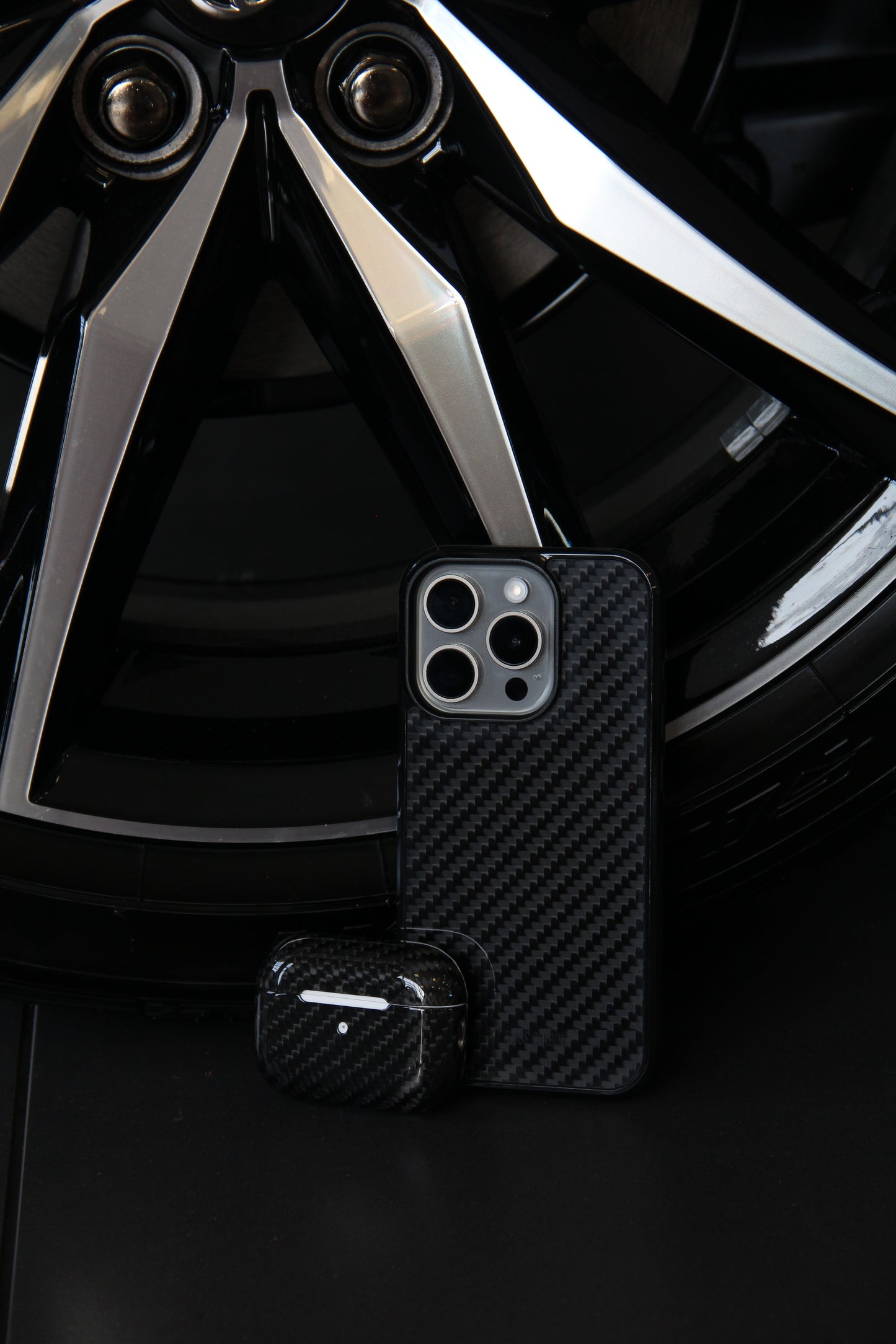 3K Twill Carbon Fiber Slim Case | Iphone 15